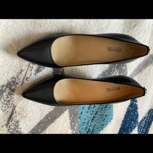 Michael Kors heels black leather size 8.5